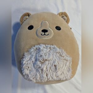 Bear Squishmallow - Pre-owned - Possibly Greta - About 9.5 Inches